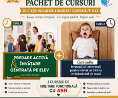 Pachet 2 cursuri de abilitare funcțională (49 ore asincron)