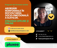 Abordări nonformale în dezvoltarea socio-emoțională a elevilor- strategii offline și online