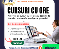 Pachet complet cursuri cu ore (programe de abilitare funcțională)