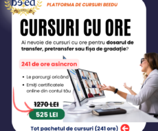 Pachet complet cursuri cu ore (programe de abilitare funcțională)